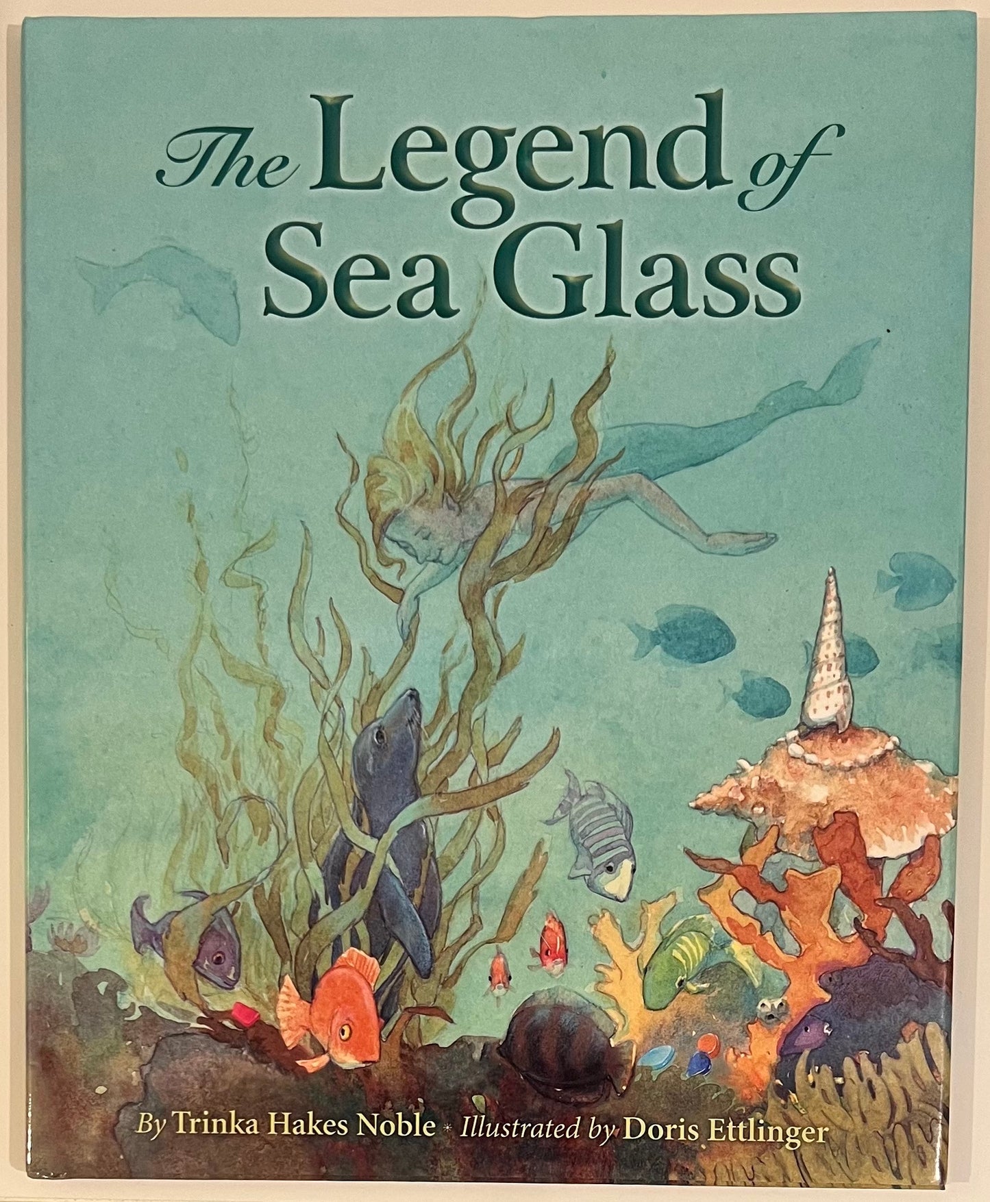 Maui Benefit: Legend of Sea Glass (Mermaids) - w/Card Personally Autographed to YOU by Mark Lindsay