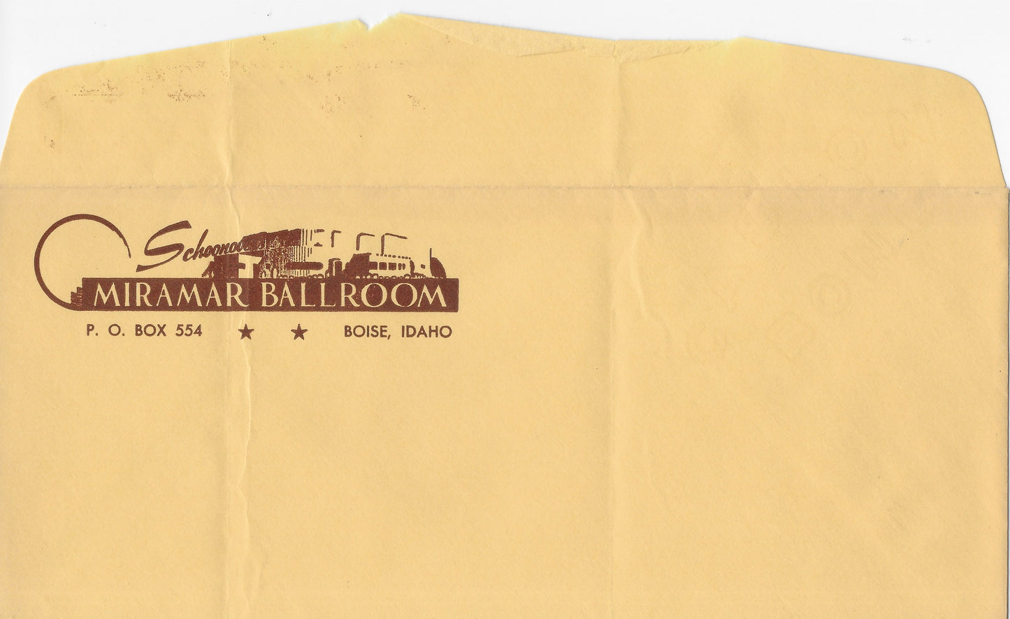 Miramar Ballroom Stationery Vintage 1962 + PRR Ads - Personally Autographed to YOU by Mark