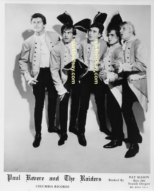 Original Vintage Promo Photo - Raiders  1964 Hat Wave 1 - Personally Autographed to YOU by Mark