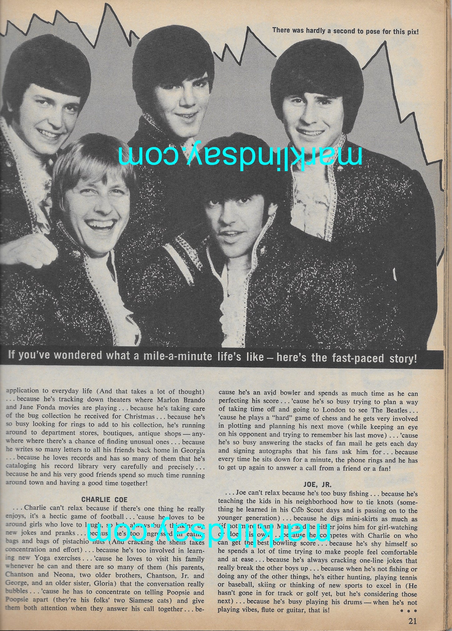 April 1968 Star Time Presents WILD WILD GROUPS Magazine - Personally Autographed to YOU by Mark